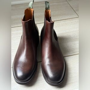 Ralph Lauren Men’s Dark Brown Leather Boots